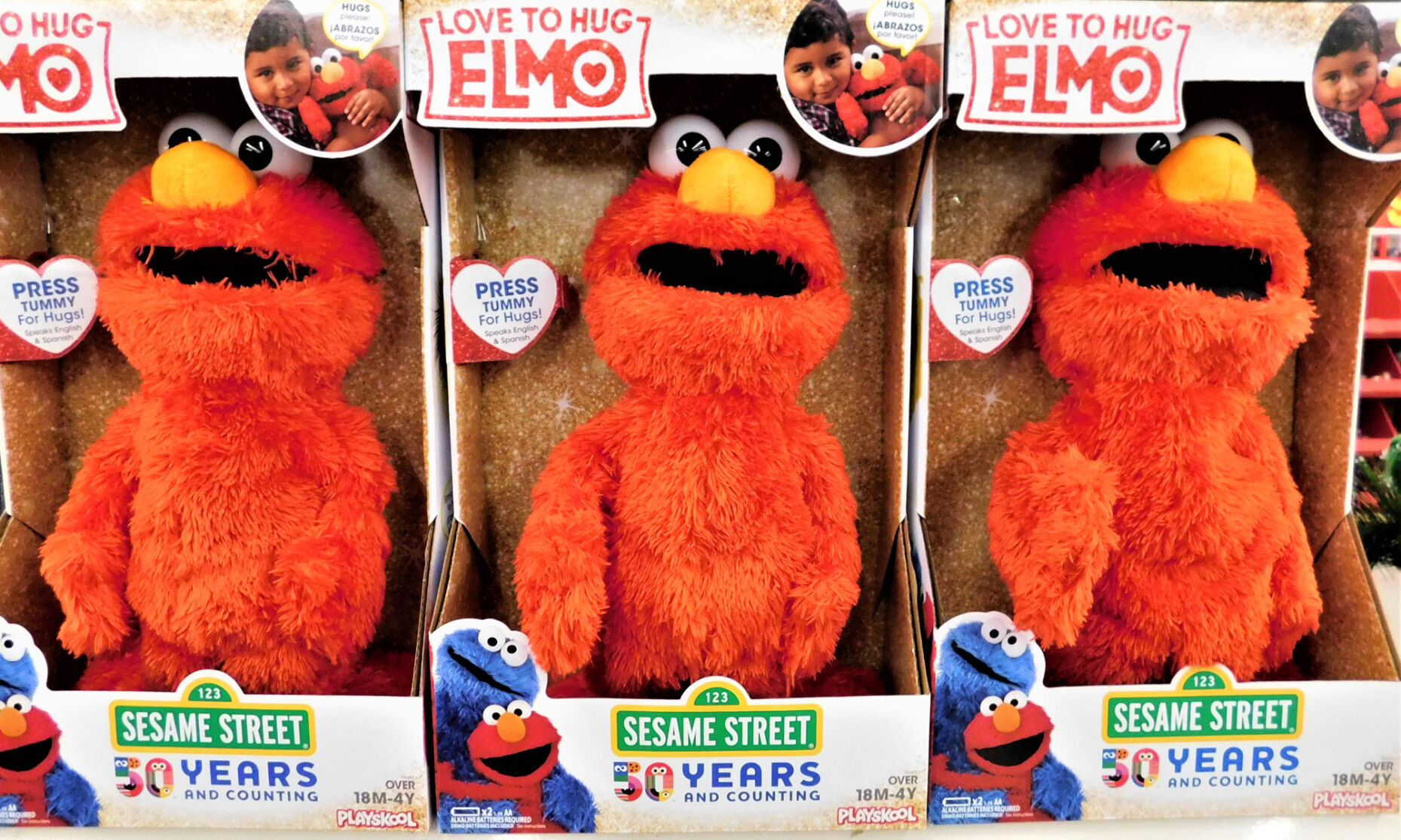 Love to store hug elmo