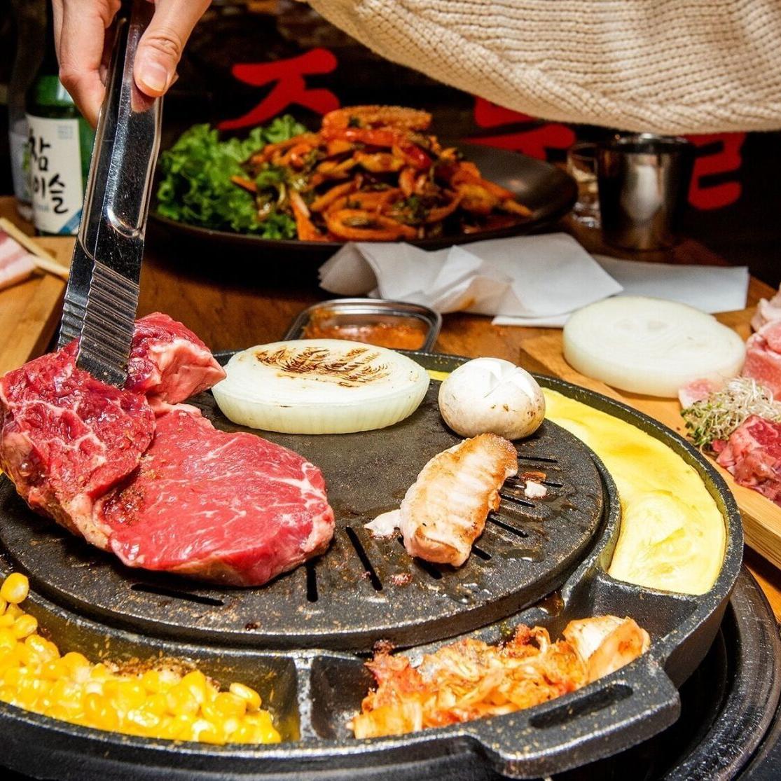 At Daldongnae Korean BBQ, the Wagyu ribeye was worth it