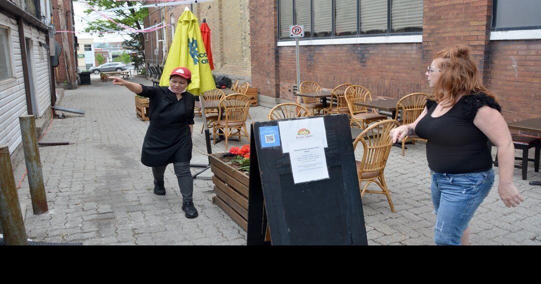 Patios popping up in uptown Waterloo, with Dominion Lane launch set for