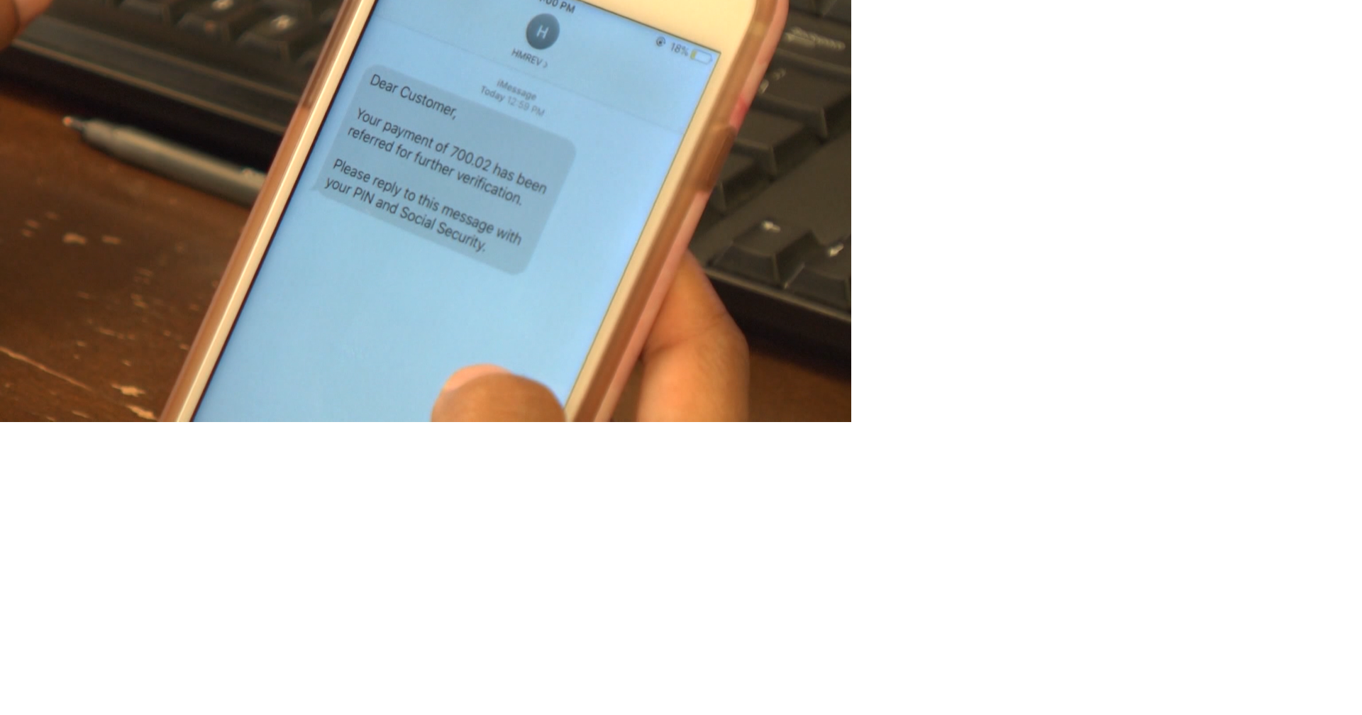 Bank Customers should beware of fraudulent text messages | Community ...