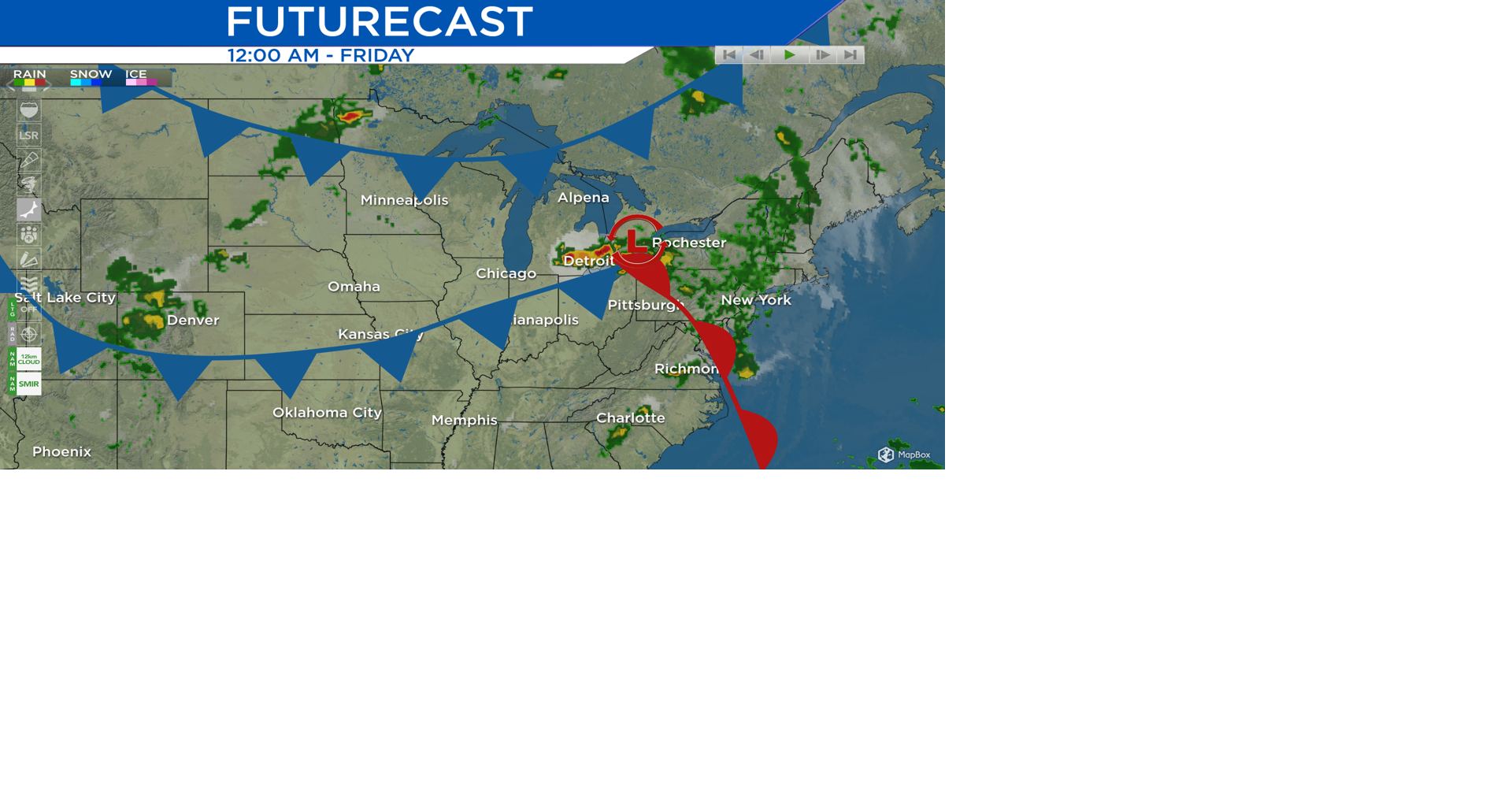Chance of Rain Showers & Warmer For Your Friday | Local News | wbkb11.com