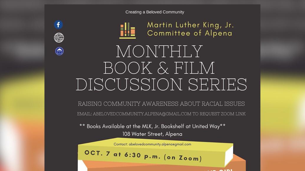 New book and film discussion series to launch Local News