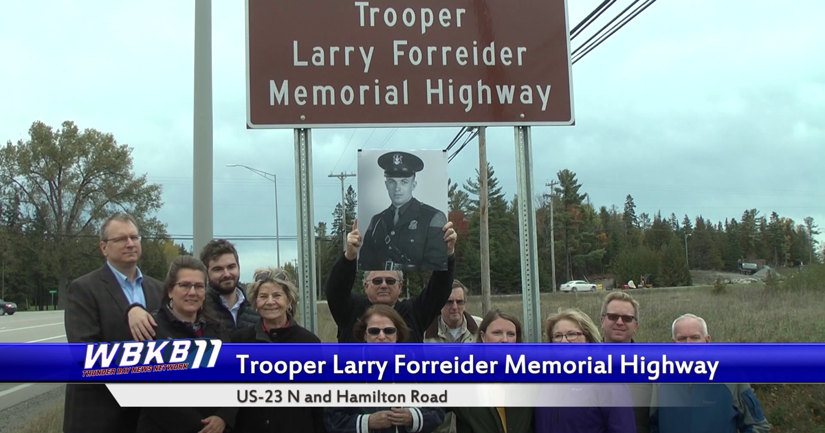Trooper Larry Rudd Family, Friends, Michigan State Police and More Honor Trooper Larry ...