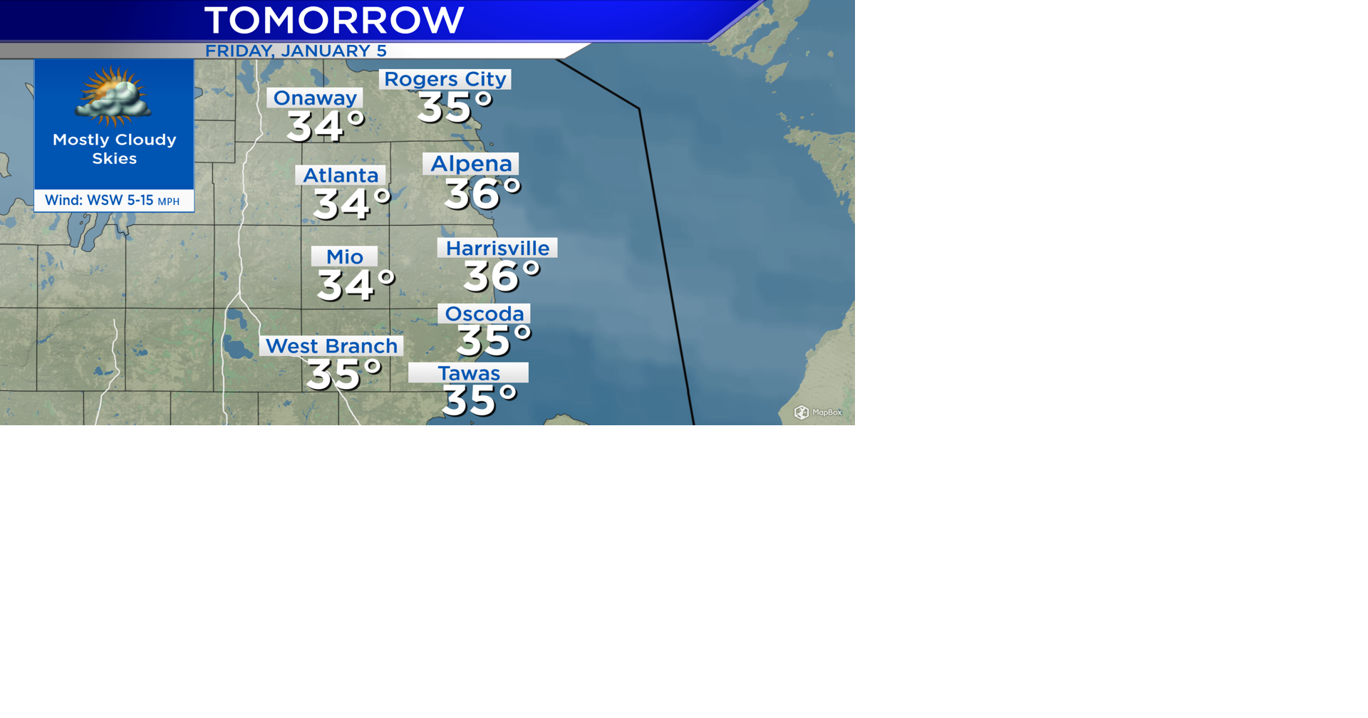 Mostly Cloudy & Cold For Friday | Local News | wbkb11.com