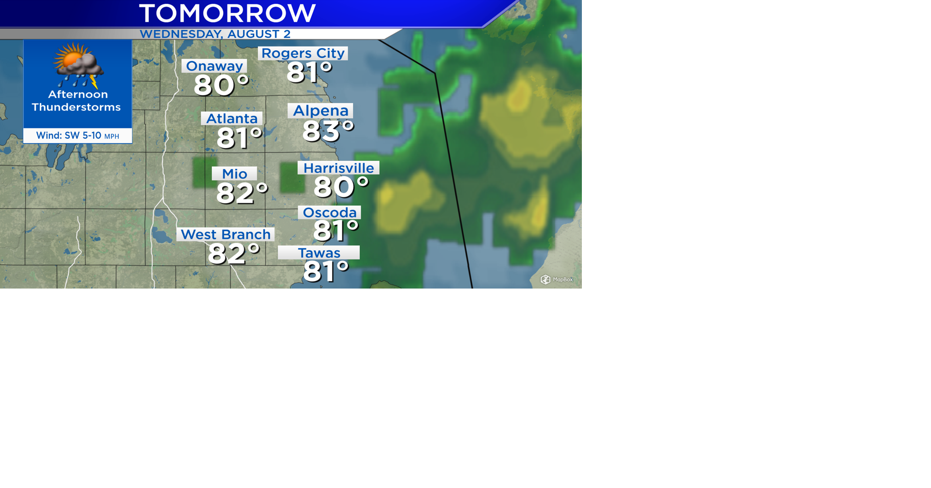 Showers & Storms For Your Wednesday And Thursday | Local News | wbkb11.com