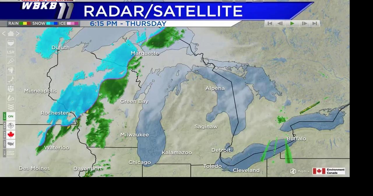 Few showers early Friday with chilly temperatures; Winds strengthen ...