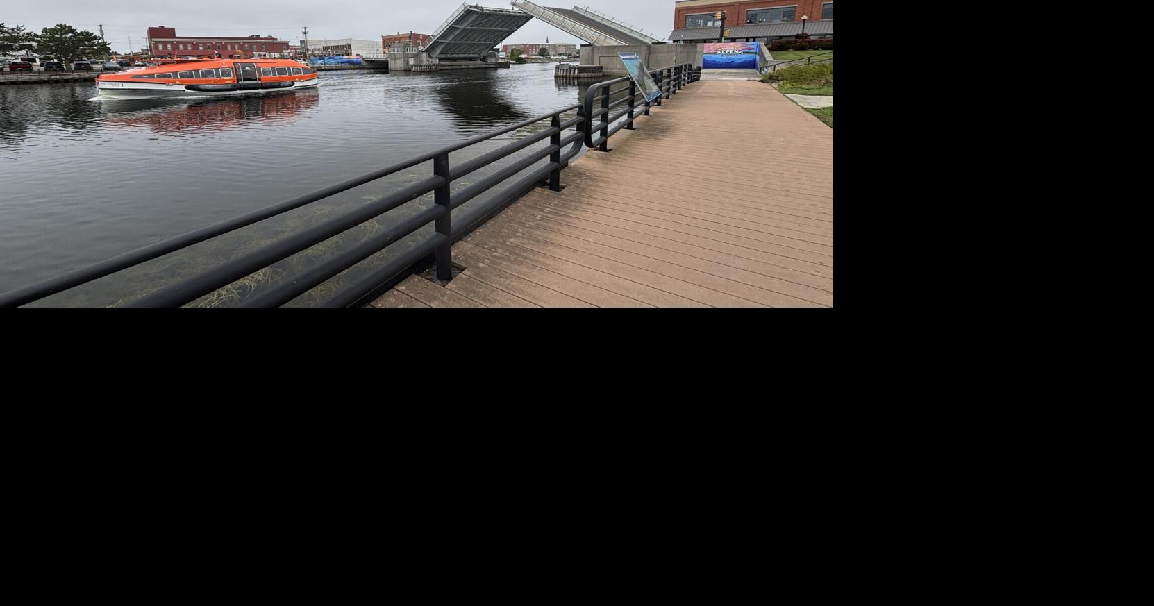 Viking cruise ships plot course for Alpena from April through October