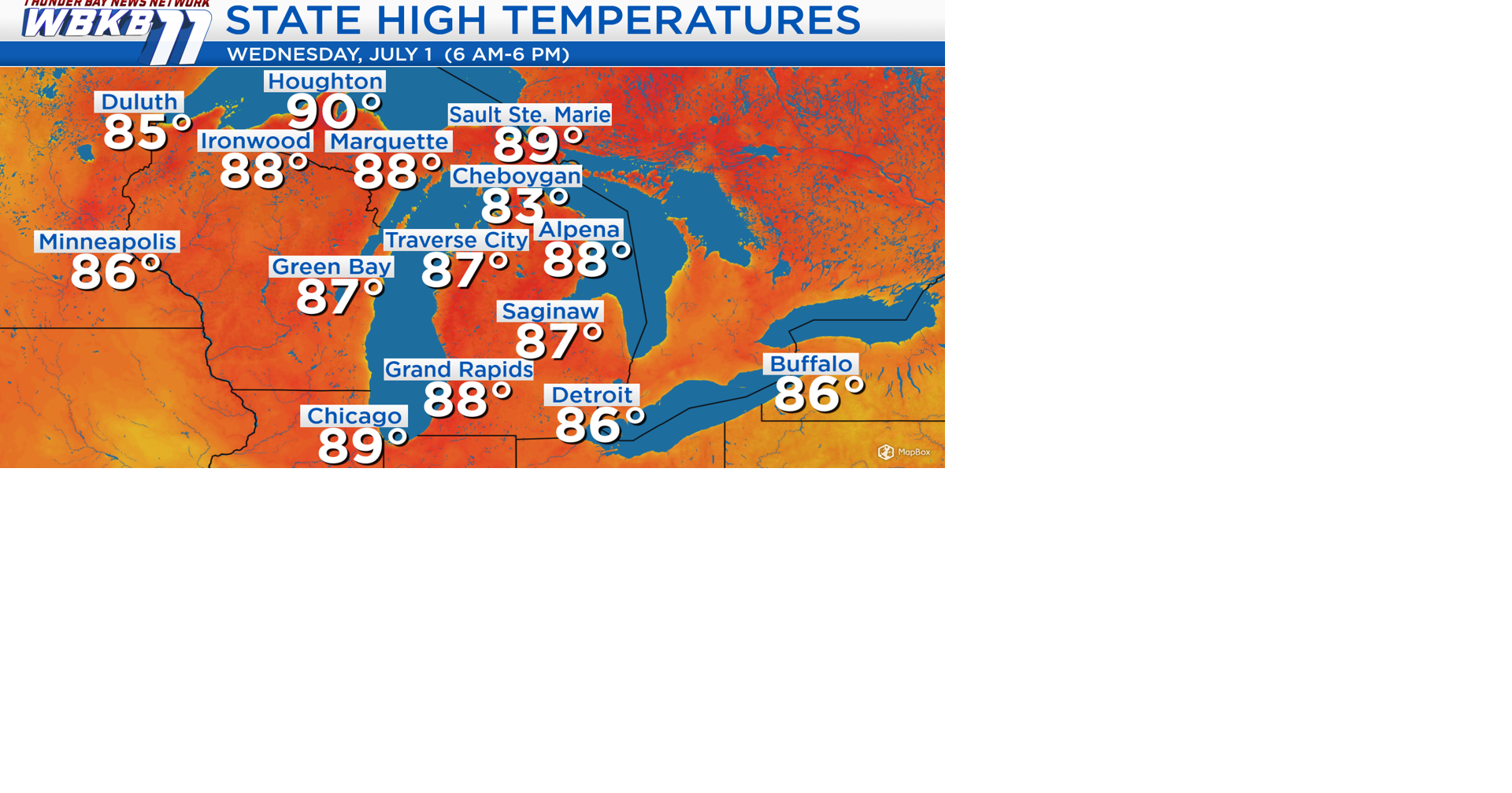 massachusetts fourth of july temperature record
