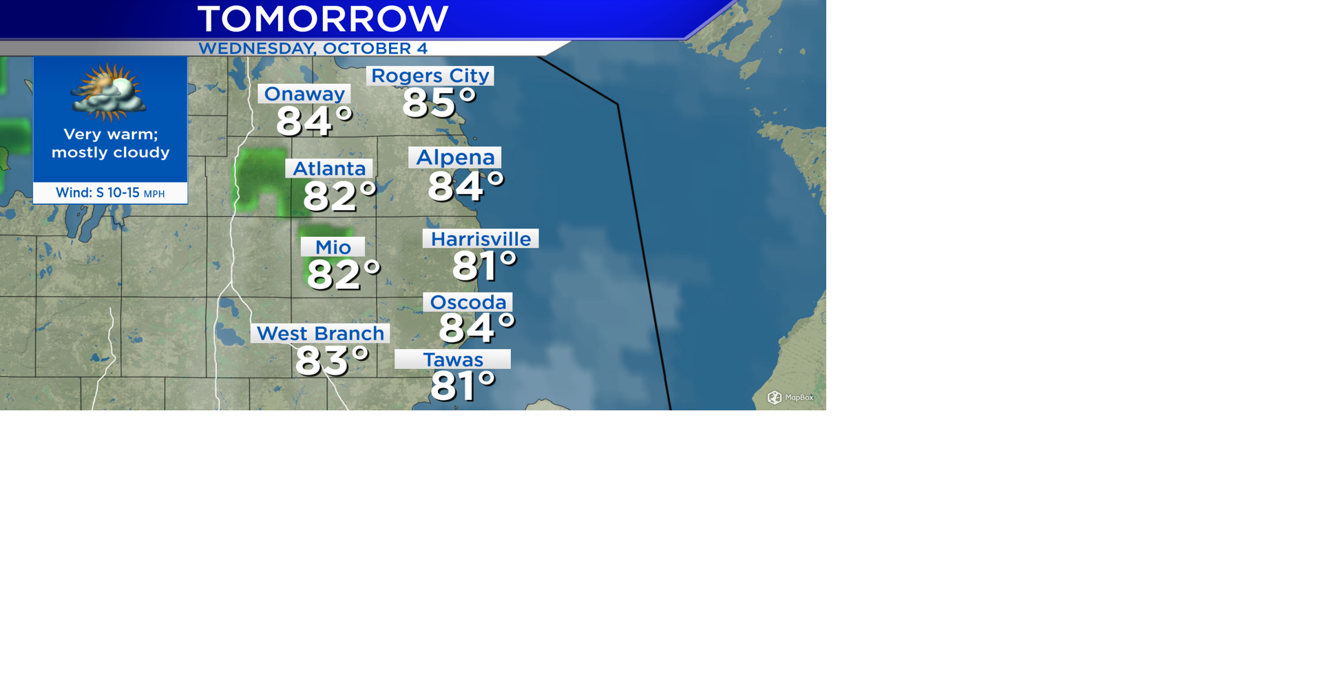 One More Day Of Summerlike Temperatures | Local News | wbkb11.com