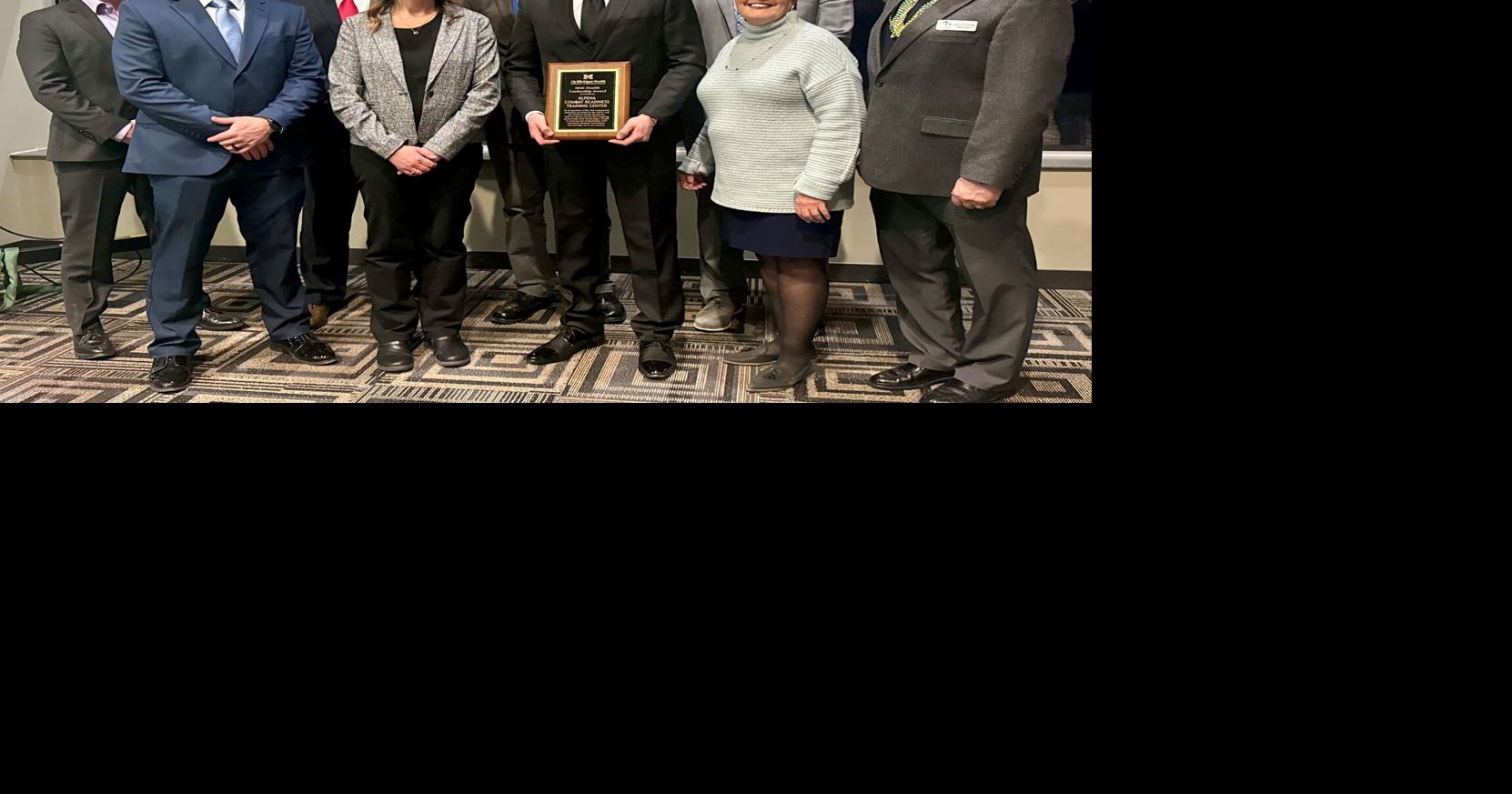 Alpena Combat Readiness Training Center receives 2026 Health Leadership Award