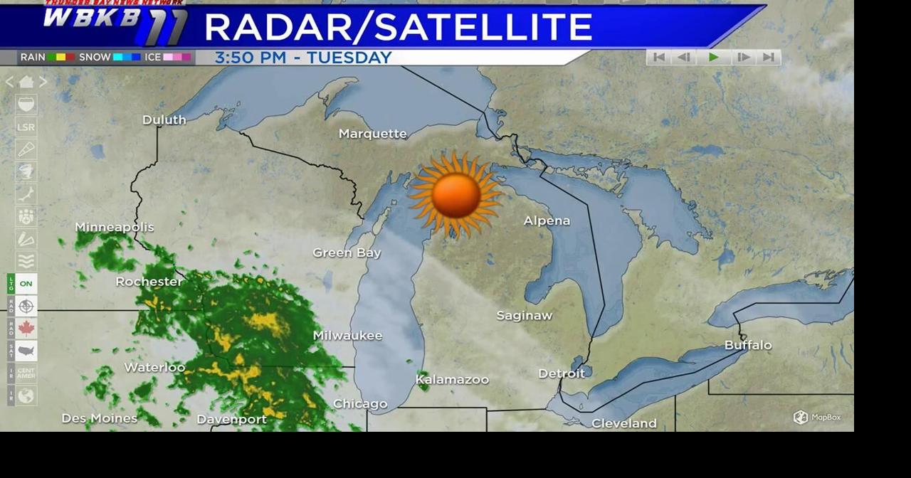 Warm weather continues with occasional chances of showers and ...