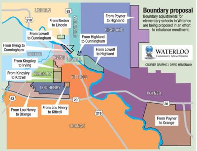 Adjusted boundary changes to come before Waterloo school board Monday
