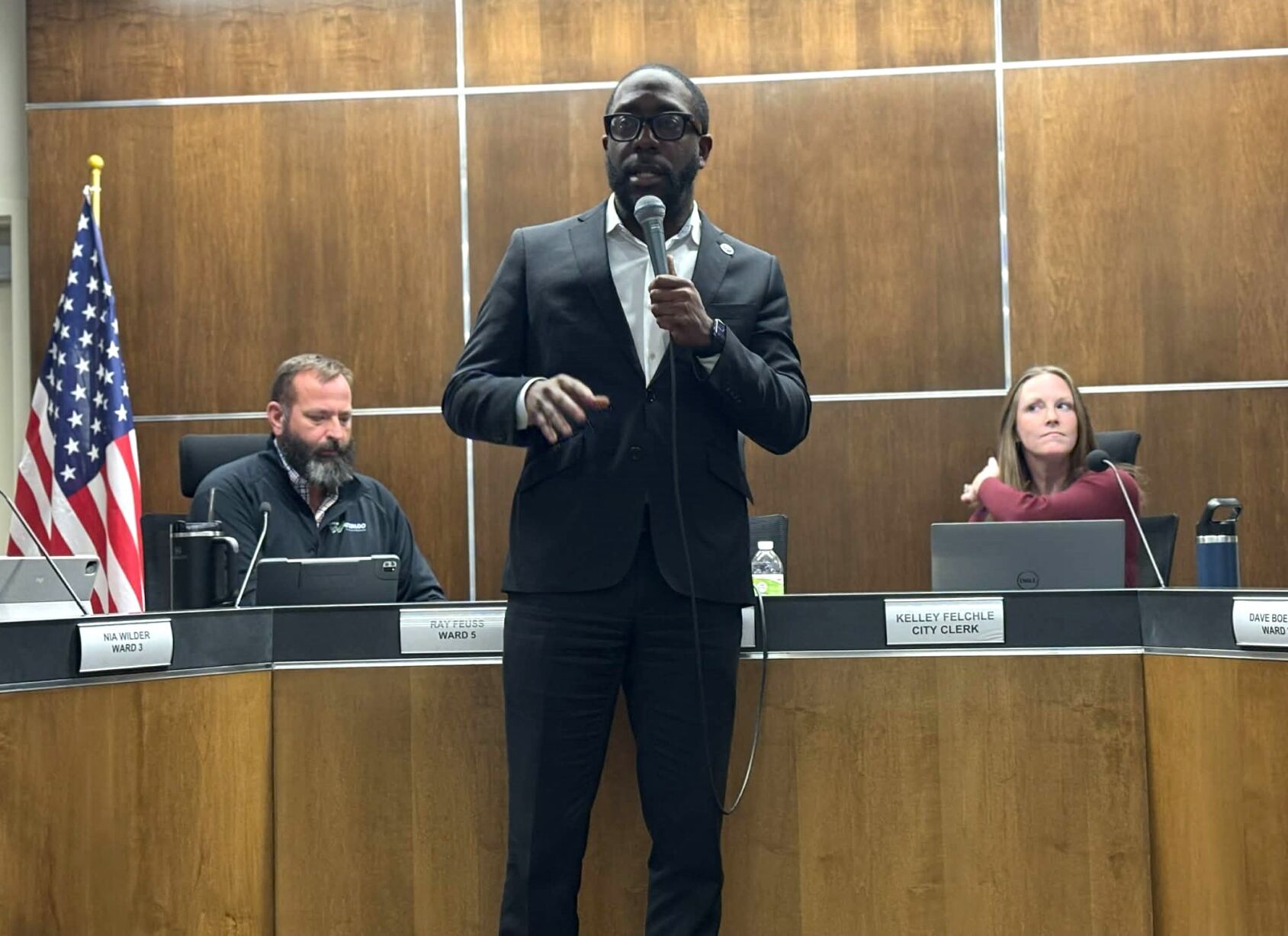 Quentin Hart Waterloo residents bid farewell to Mayor Quentin Hart