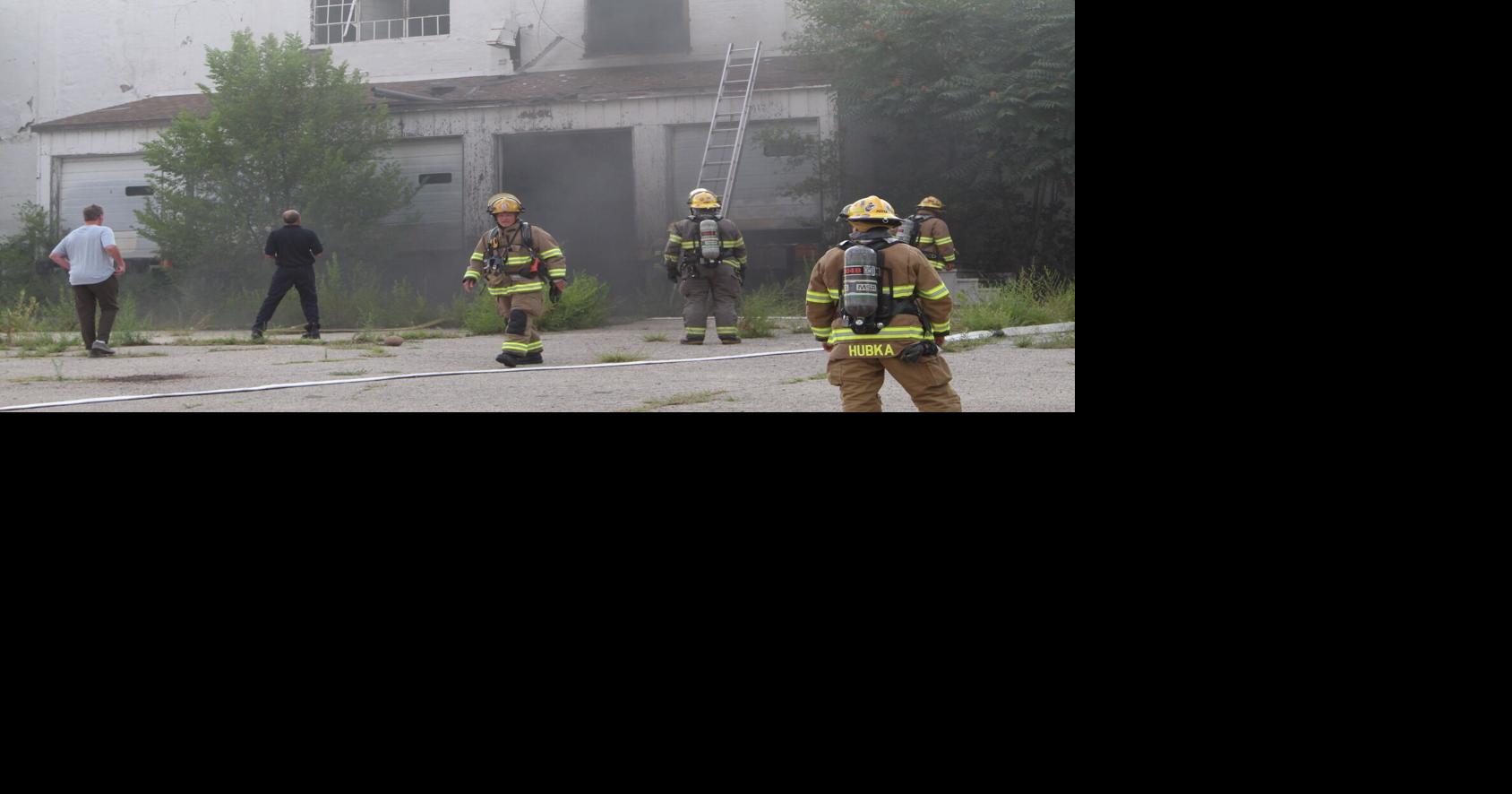 Fire reported in vacant industrial building in Waterloo