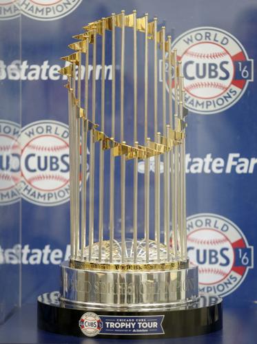 Cubs' World Series trophy coming to Waterloo