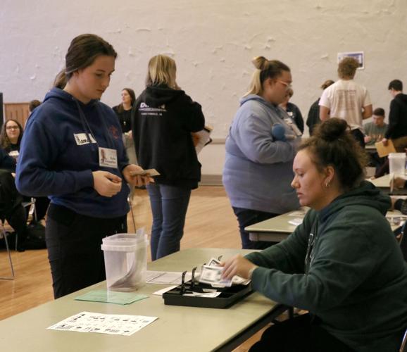 UNI education students take part in povery simulation event