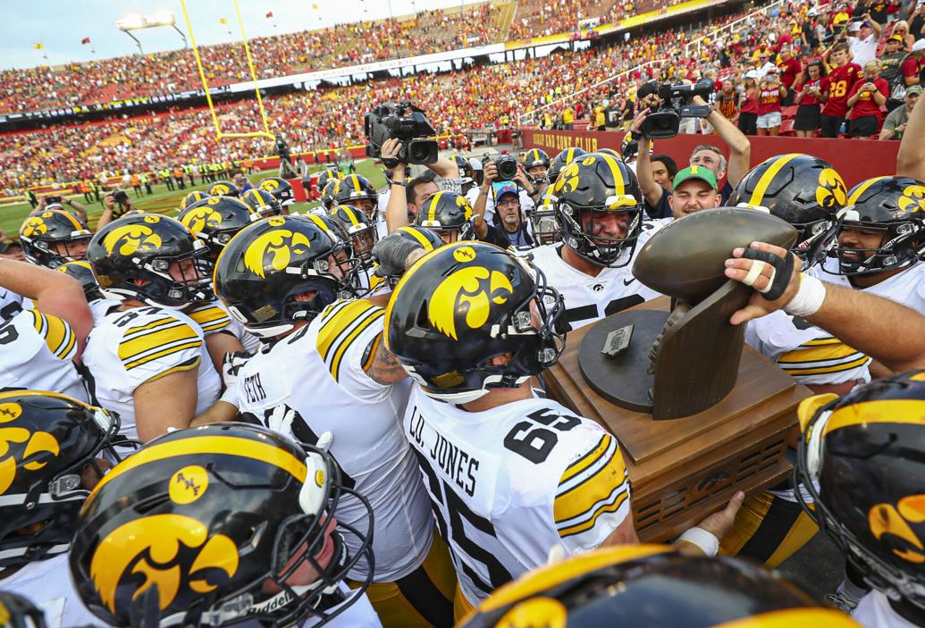 Photos Iowa State vs. Iowa football CyHawk game at Jack Trice, Sept. 9