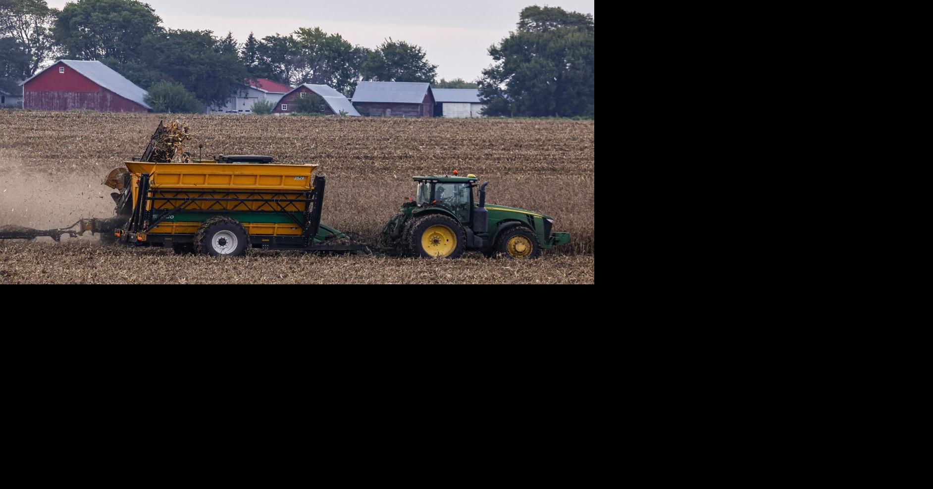 Crop development and harvest lag behind last year after another rainy week