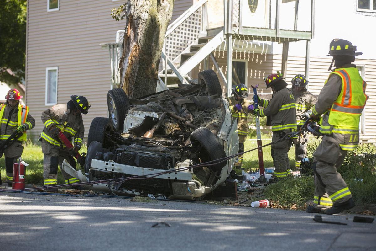 UPDATE WITH NAMES Two dead after police pursuit in Mason City Crime