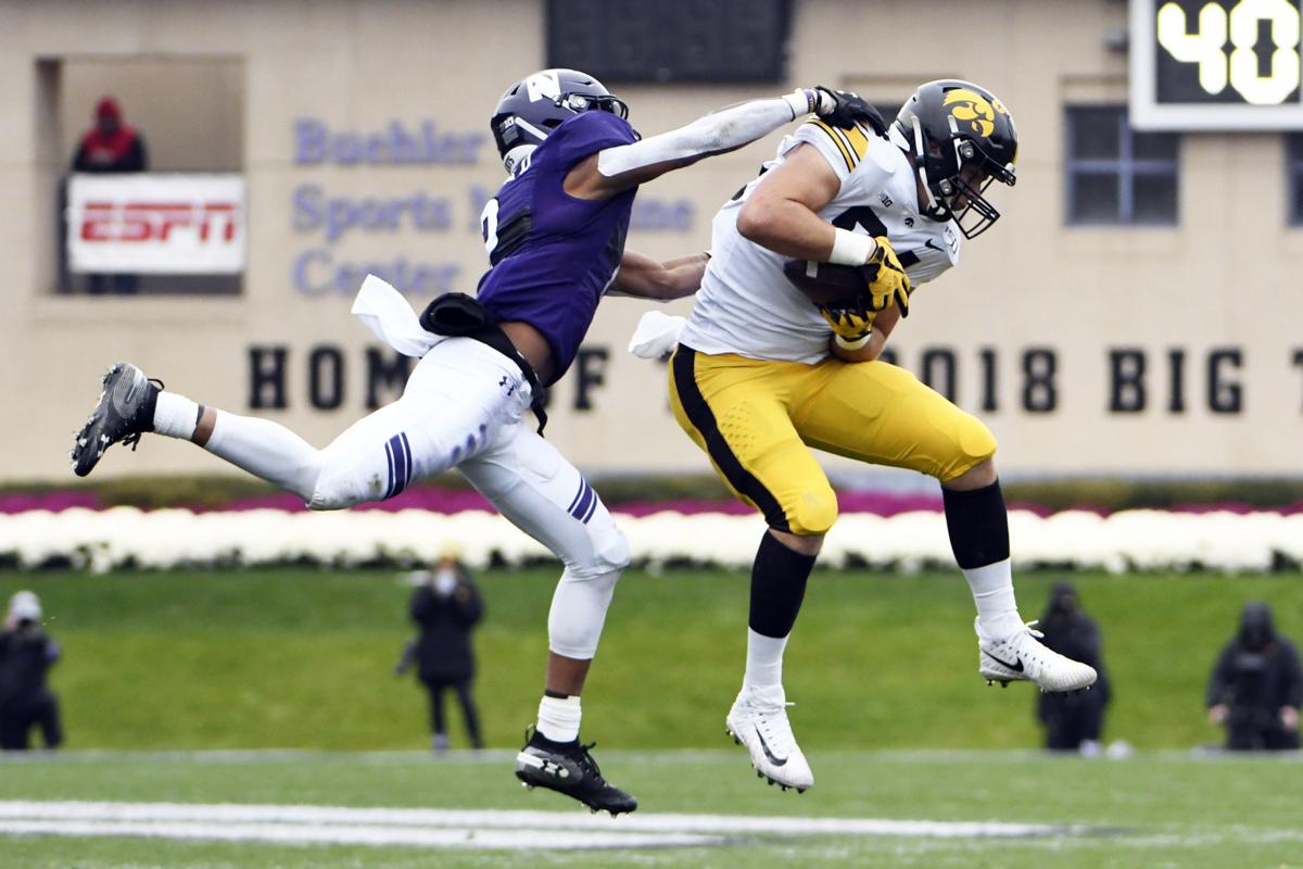 College football Iowa's LaPorta had breakthrough moment at Northwestern