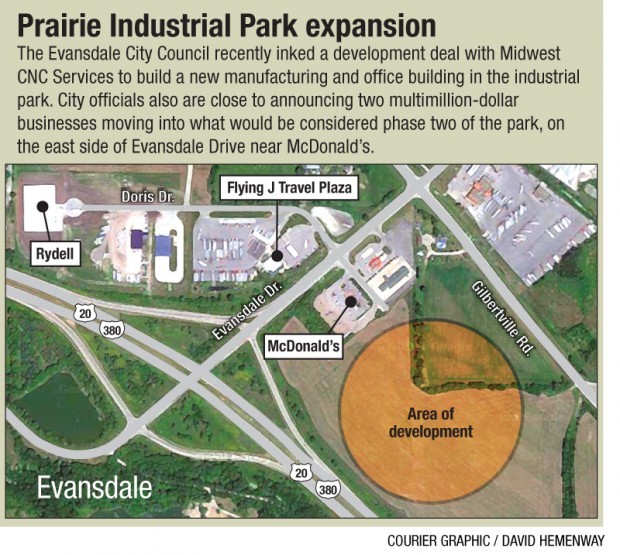 Evansdale mayor hints at big new development Business Local News