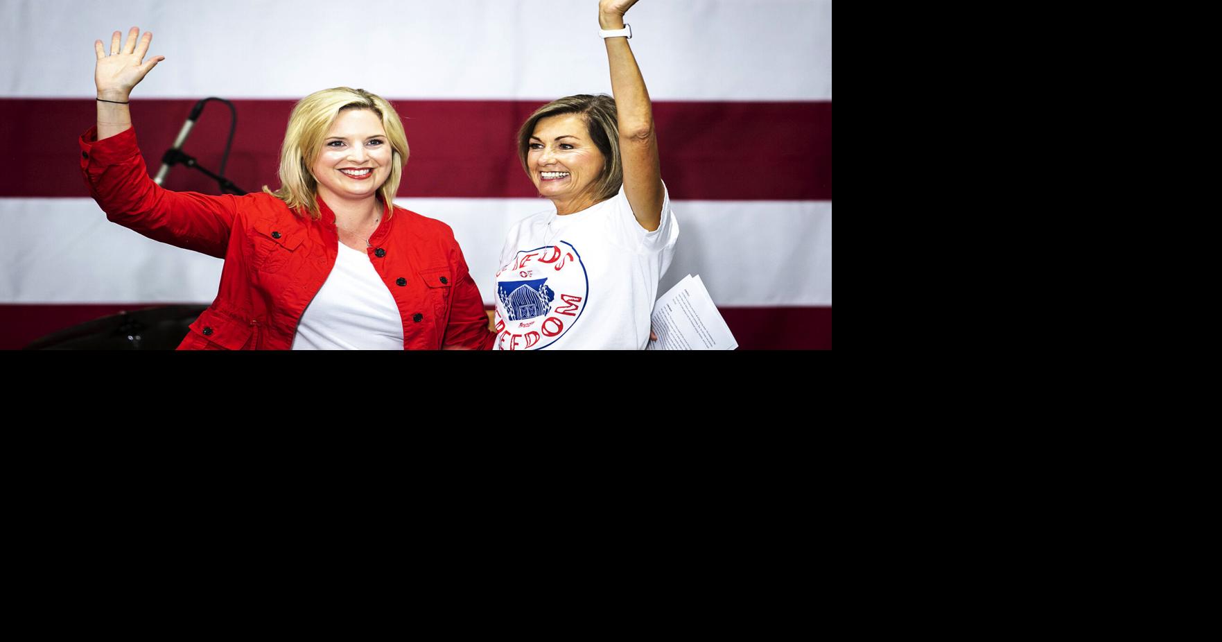 Parental rights become focus at Rep Ashley Hinson rally