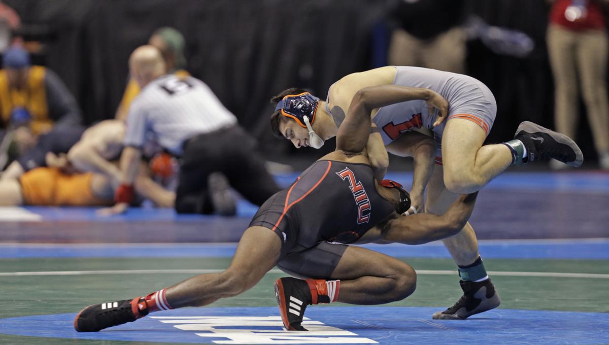 NCAA wrestling results College