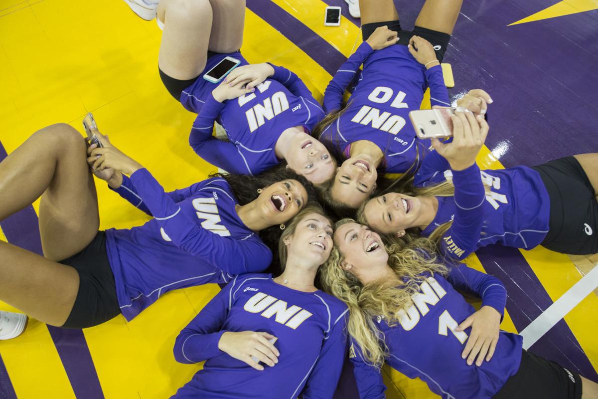 UNI volleyball Koop, Taylor lead youthful Panthers