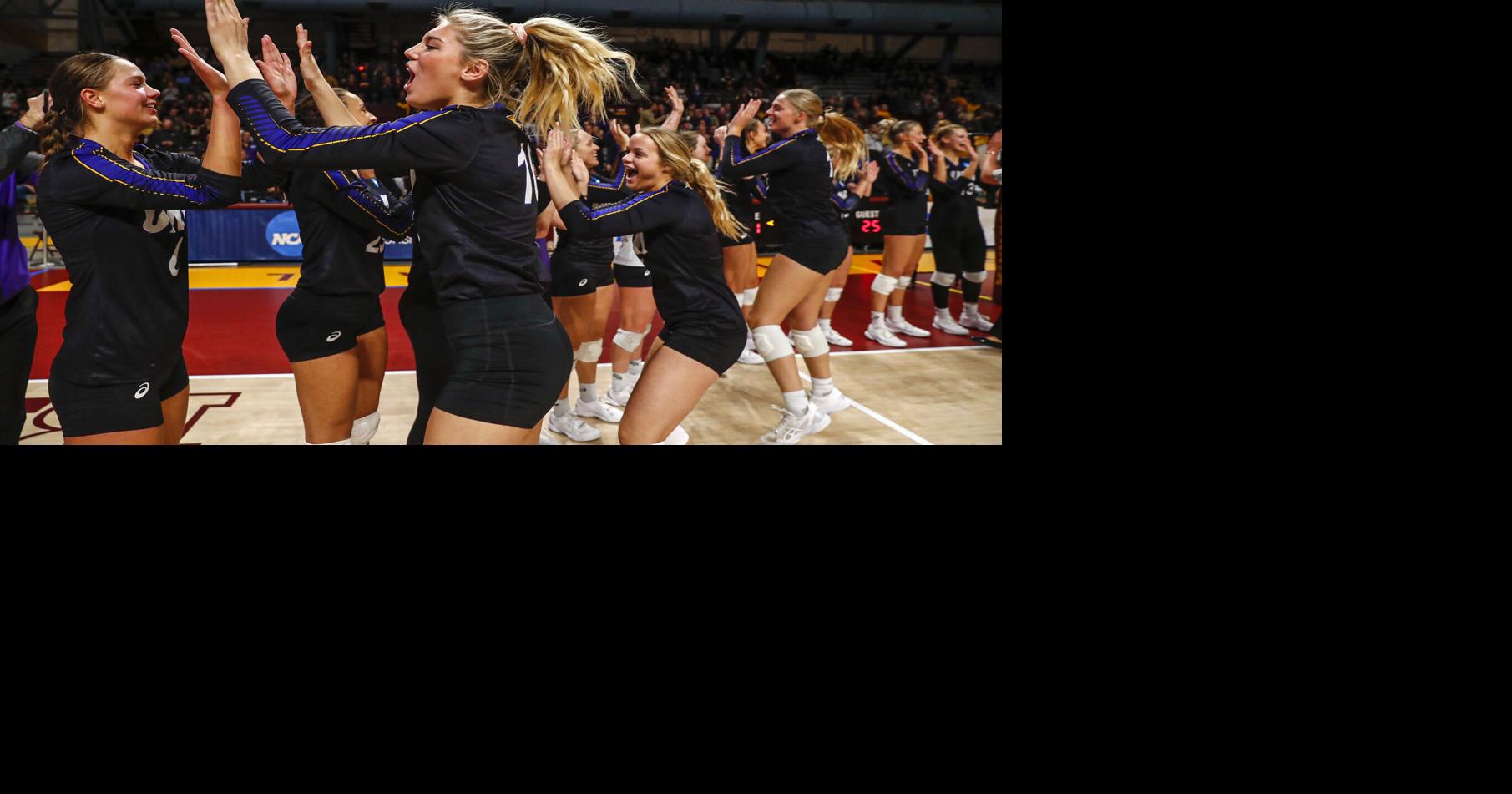 College Volleyball UNI sweeps Florida State, advances to second round