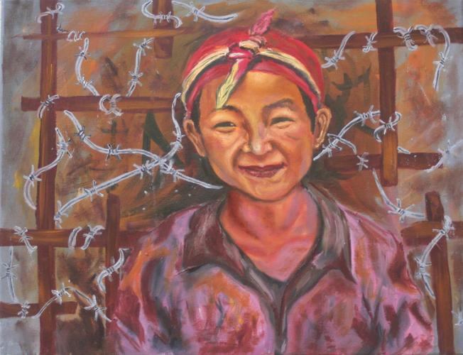 Biennial-Gurung Deu-Imprison-Smile-(HCC)