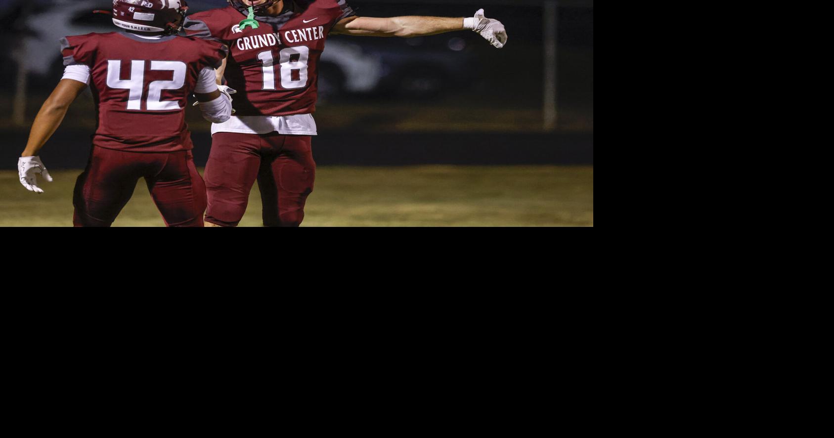 Photos Grundy Center football vs. Hudson, Oct. 18