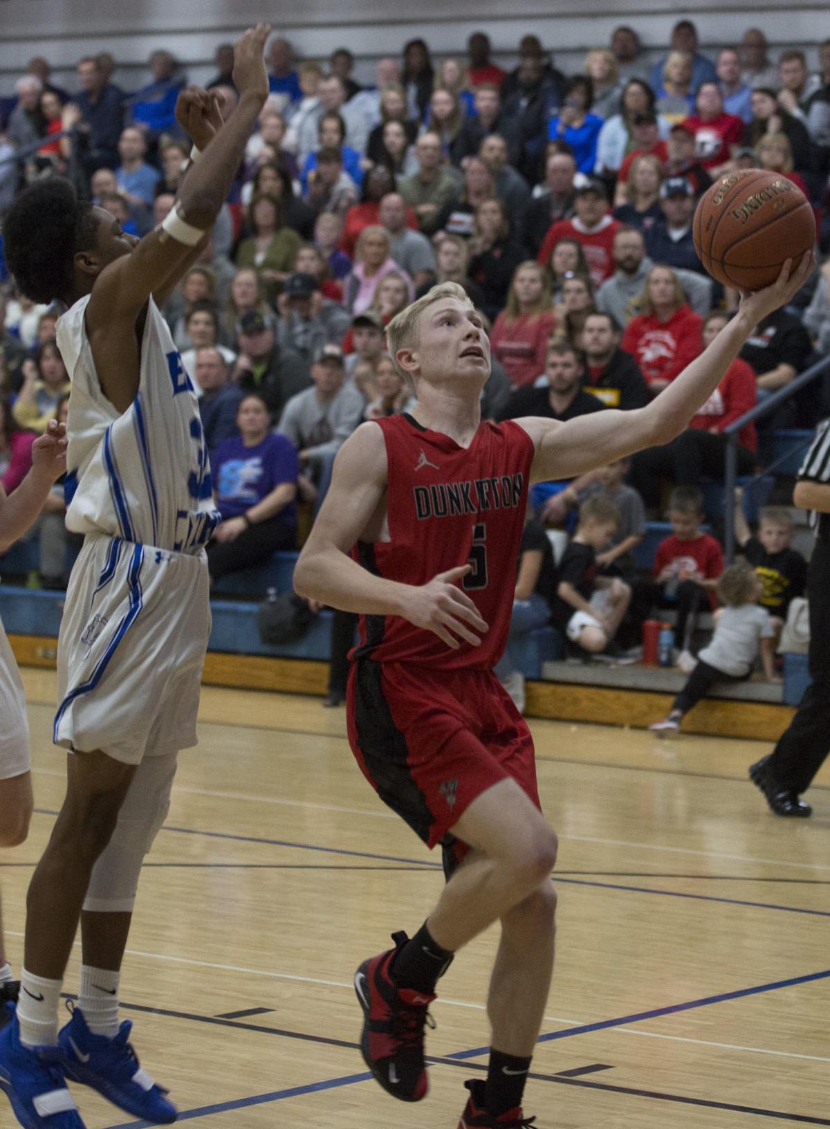 Area boys' basketball Dunkerton holds off Don Bosco in overtime