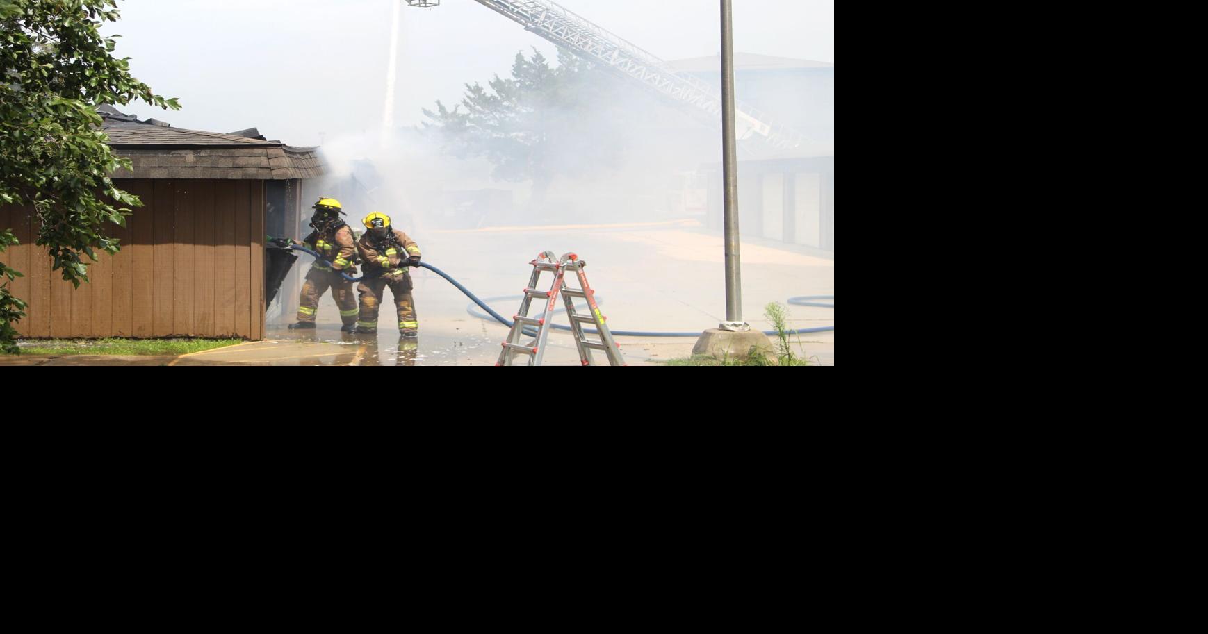 Fire destroys multi-stall garage on Thunder Ridge in Cedar Falls