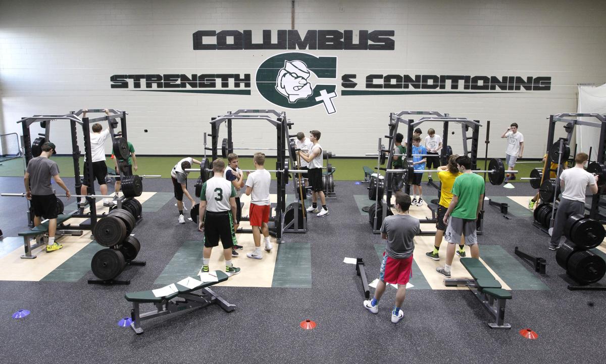 Columbus High School Opens Strength Conditioning Center