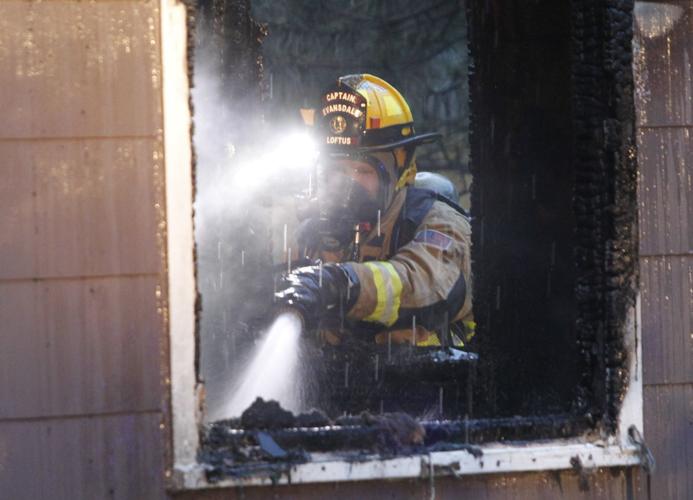 Fire marshal to investigate morning fire in Evansdale (PHOTOS)