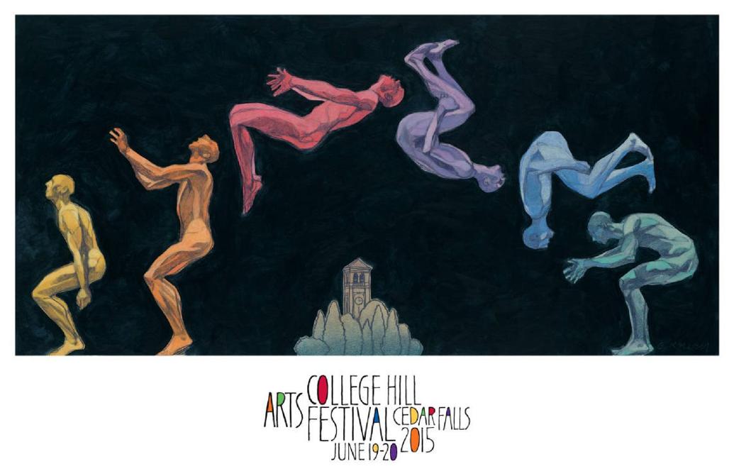 A few of Gary Kelley's College Hill Arts Festival posters