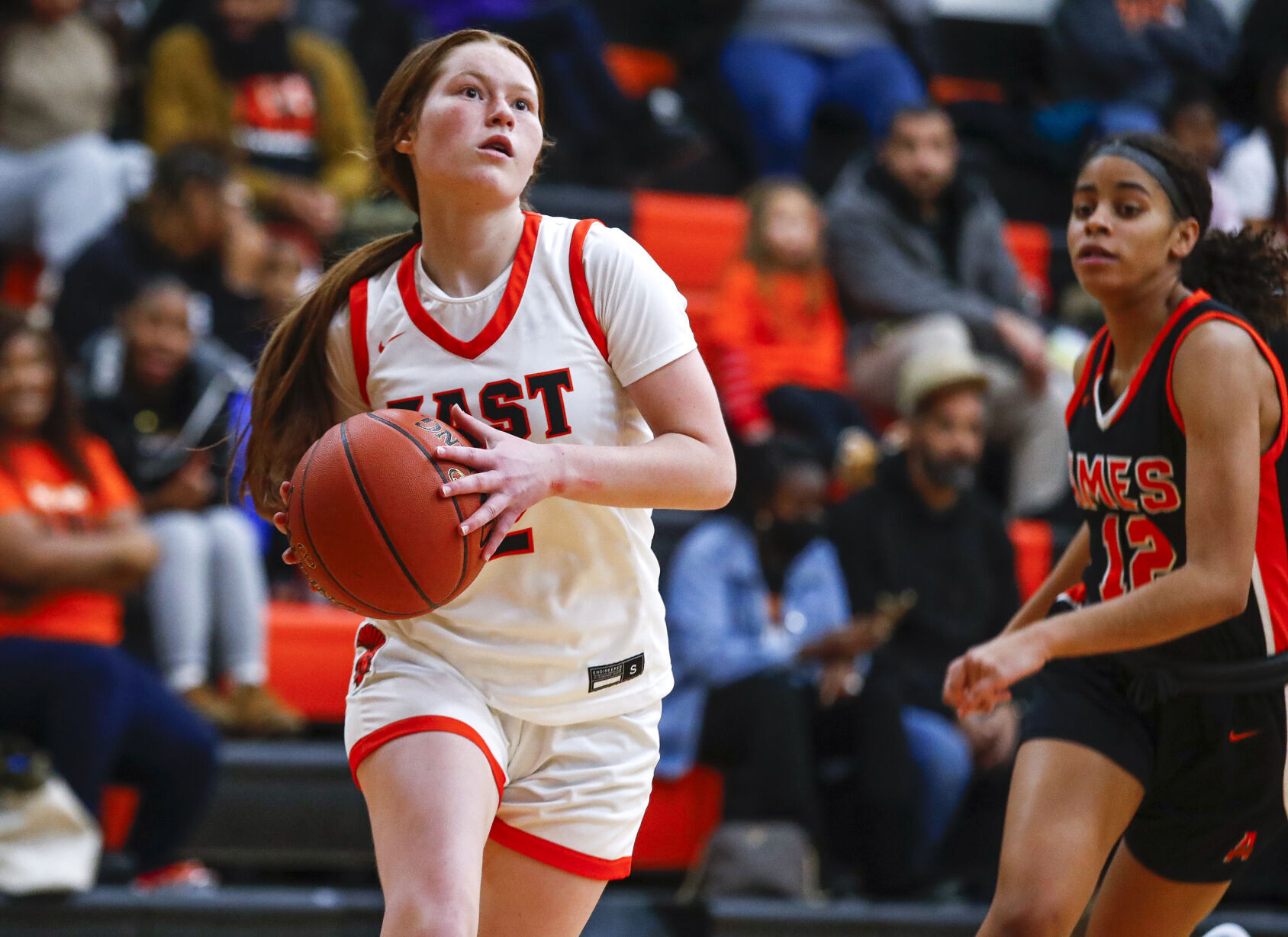 High School Girls Basketball Mason City beats Waterloo East