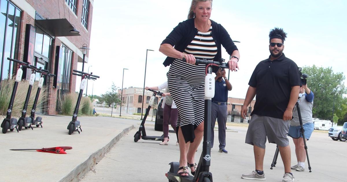 Flashback Friday: Bird e-scooters in Waterloo