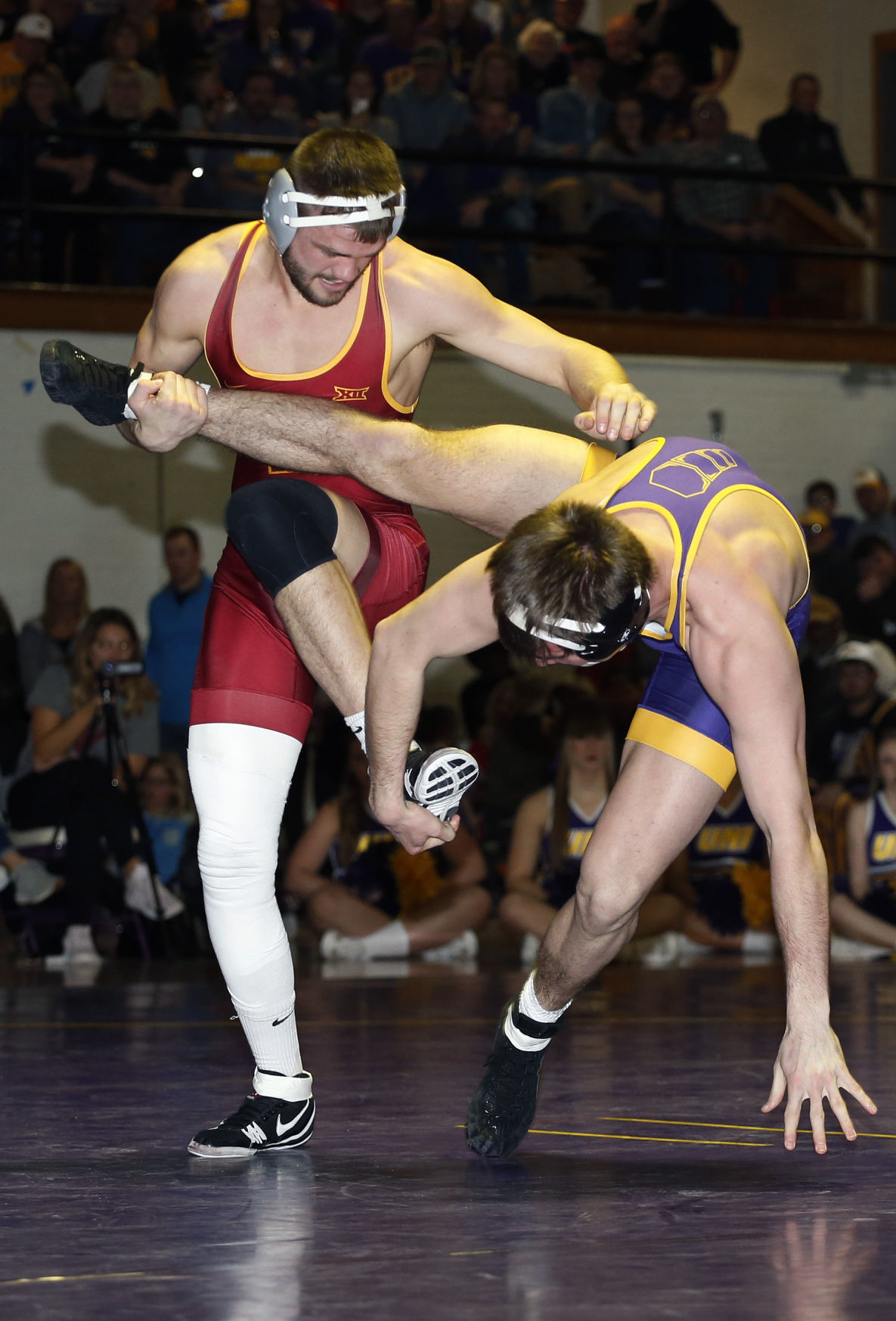 College wrestling UNI posts most lopsided win over Iowa State (PHOTOS
