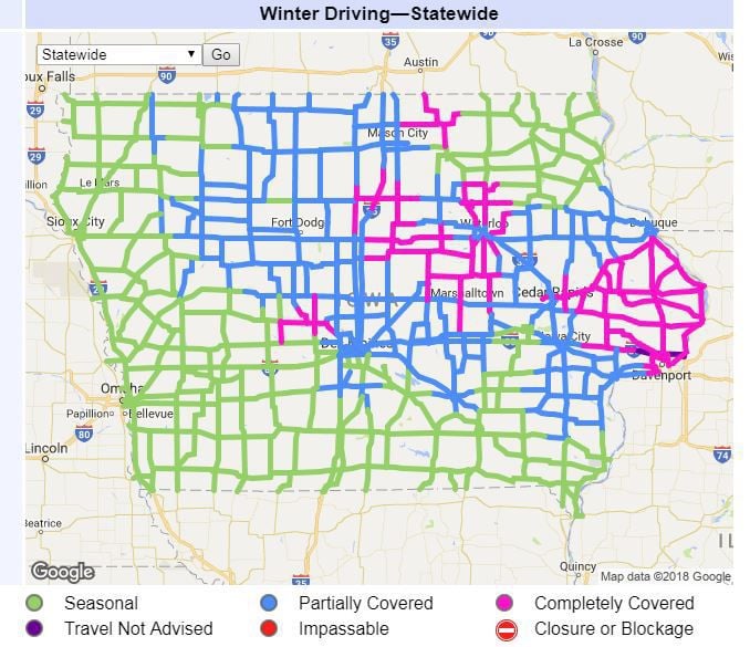 Northeast Iowa sees 12-16 inches of snow in late March winter storm