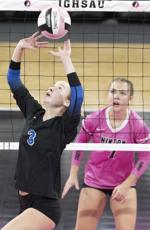 Hinton vs Dike-New Hartford state volleyball