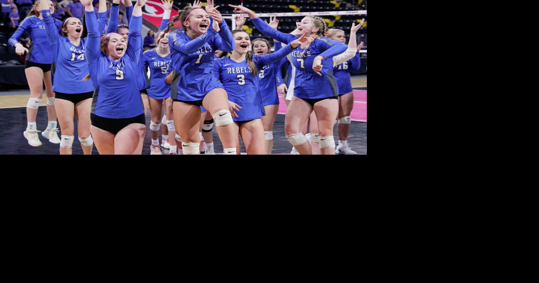 State Volleyball Semifinals GladbrookReinbeck marches back into 1A final