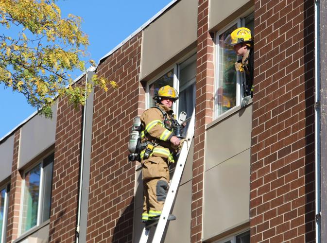 Fire evacuates senior living apartments in Waterloo