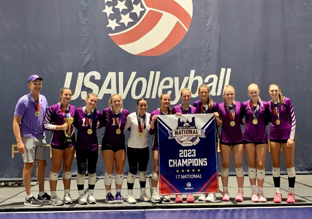 Six Pack Club in Iowa wins USA Volleyball National Title