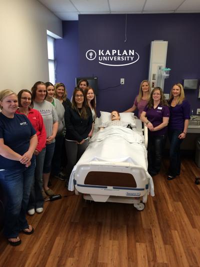 Kaplan University nurse tab