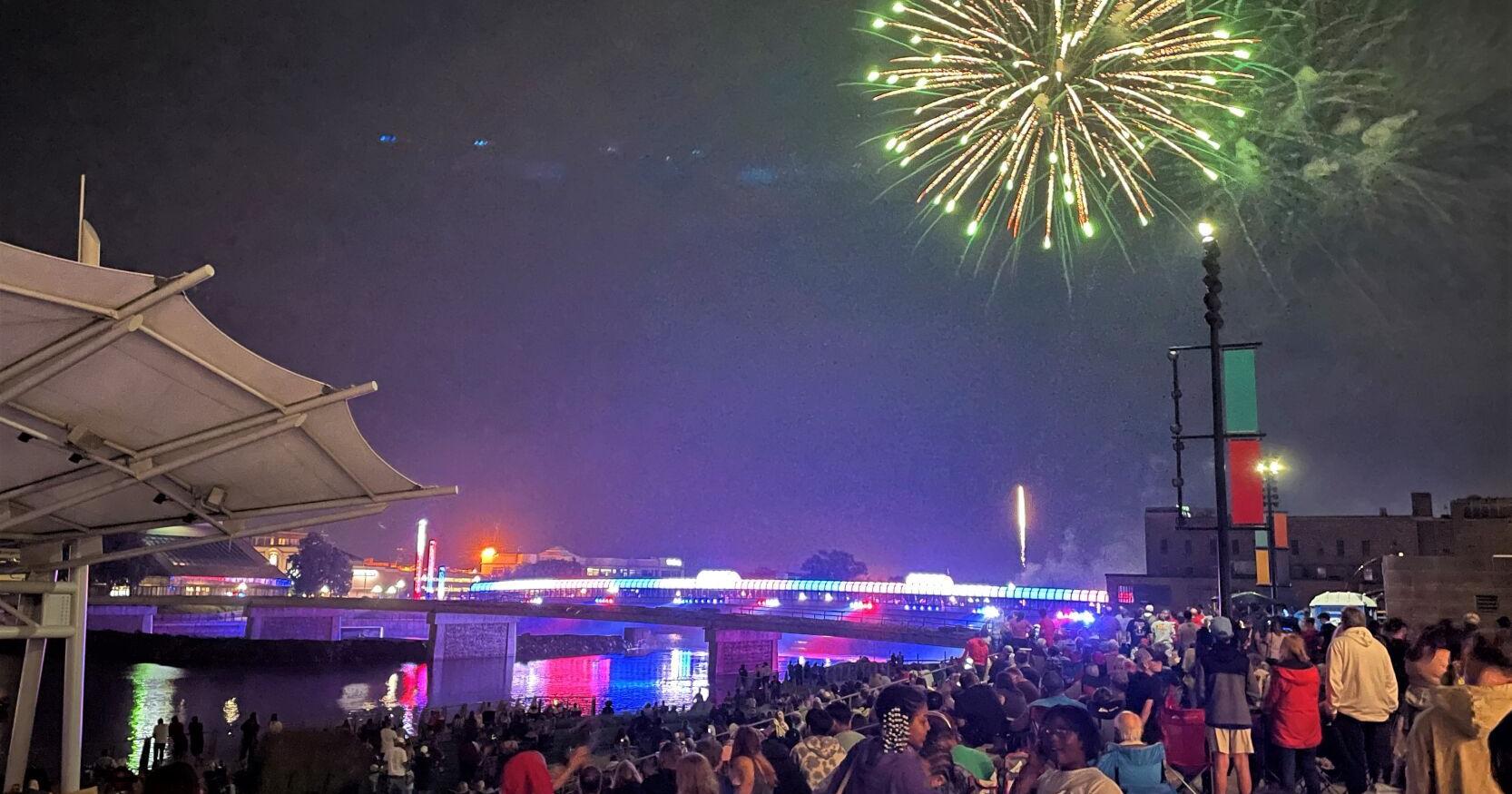 Rain moves festivities indoors, clears in time for fireworks - Vimarsana News