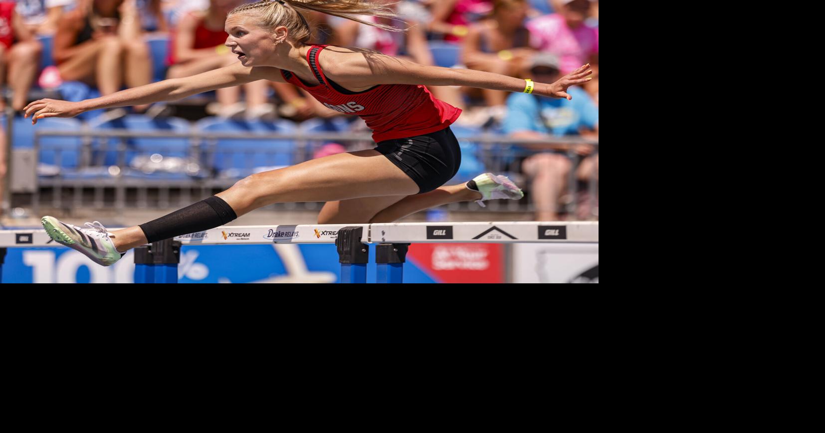 Aplington-Parkersburg girls claim shuttle hurdle relay crown