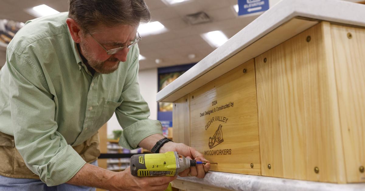 Cedar Valley Woodworkers to meet Tuesday at Waterloo Center for the Arts