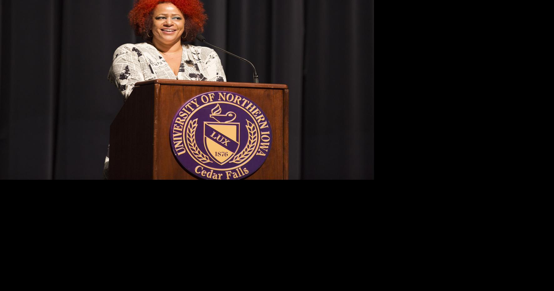 See photos of Waterloo native Nikole Hannah-Jones' appearances in the Cedar Valley