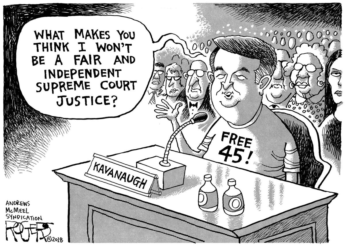 Image result for tweets about kavanaugh cartoon